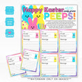easter peeps candy grams